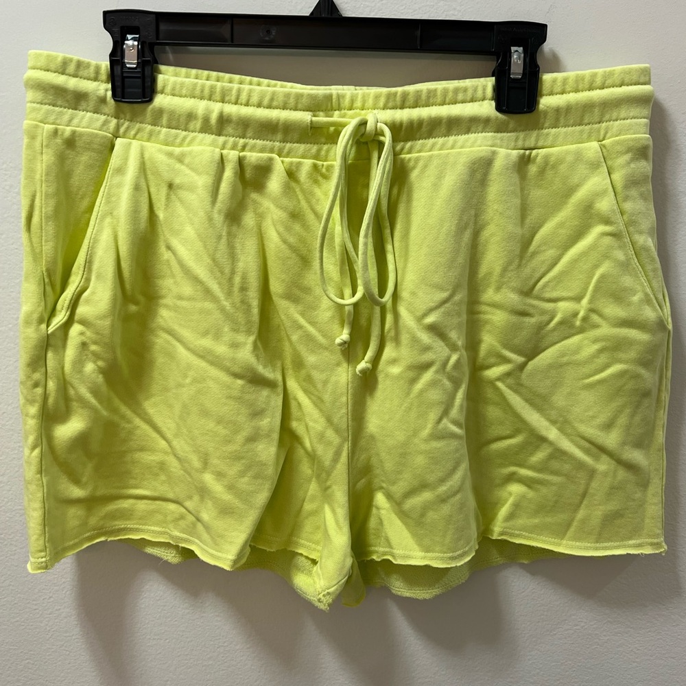 Lanston Lime Green Women's Shorts Size L